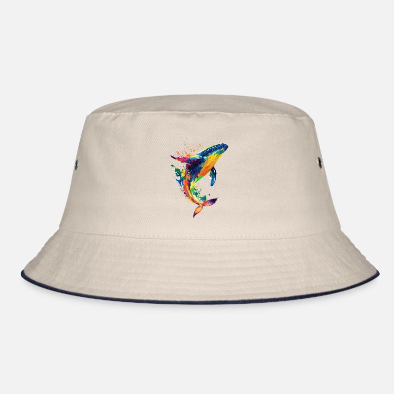 Wal Pop Art Bunt Bucket Hat