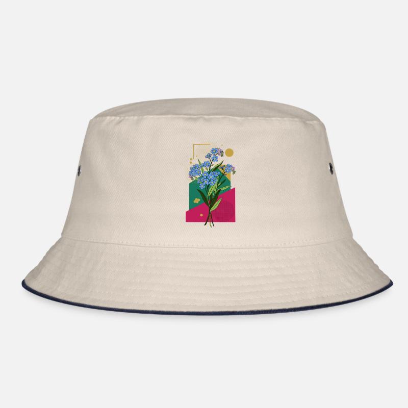 Forget-me-nots Bucket Hat