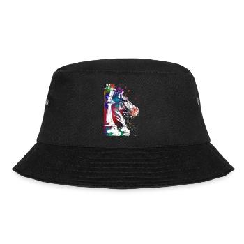 Chess Pawns Sport - Bucket Hat - black - Front - Lela (165cm)