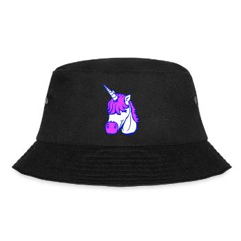licorne sourit assez sympathique cheval de dessin animé - Bob - noir - Devant - Lela (165cm)