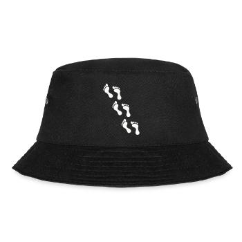 Petites empreintes sur noir - Bob - noir - Devant - Lela (165cm)