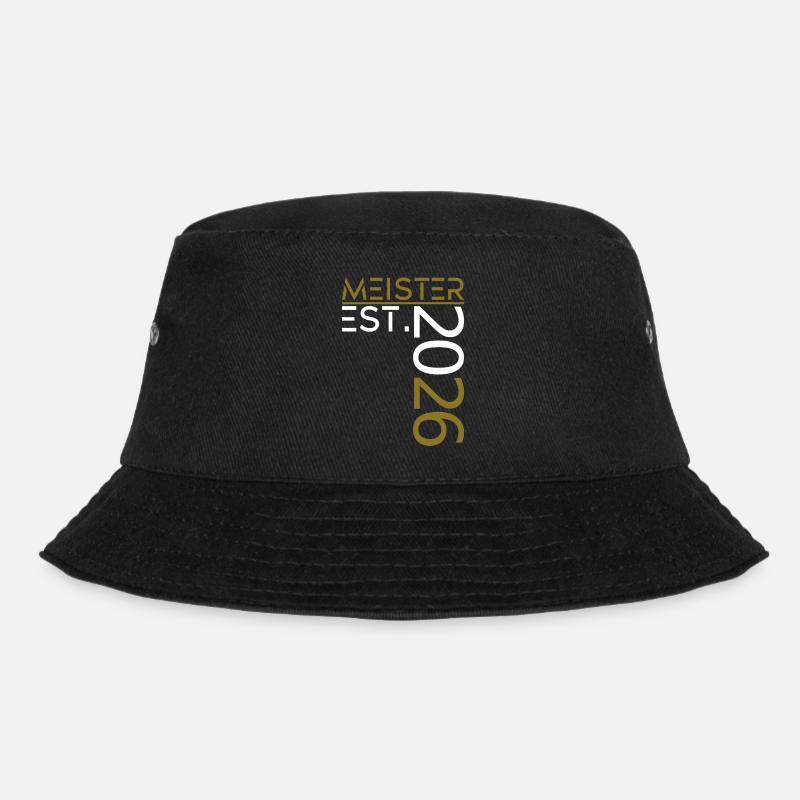 Meister est. 2026 - Bucket Hat - Schwarz