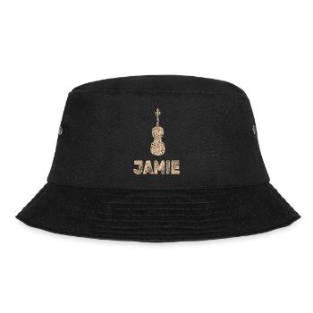 Jamie as viola - Bucket Hat - black - Front - Lela (165cm)