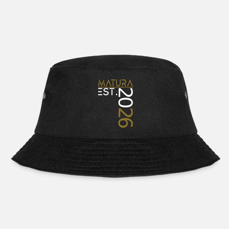 Matura 2026 - Bucket Hat - Schwarz