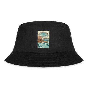 North Sea Party - Bucket Hat - black - Front - Lela (165cm)