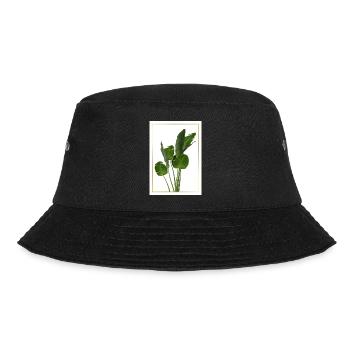 Banana Leaf Tropical Splendor - Bucket Hat - black - Front - Lela (165cm)