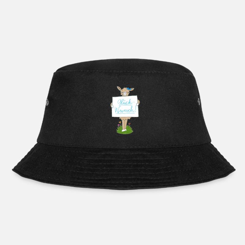 Lama avec le panneau de félicitations - Bob - noir