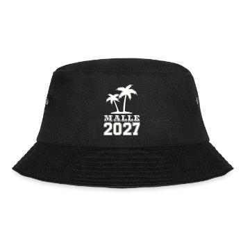 Malle Insel 2027 Grafik - Bucket Hat - Schwarz - Vorne - Lela (165cm)