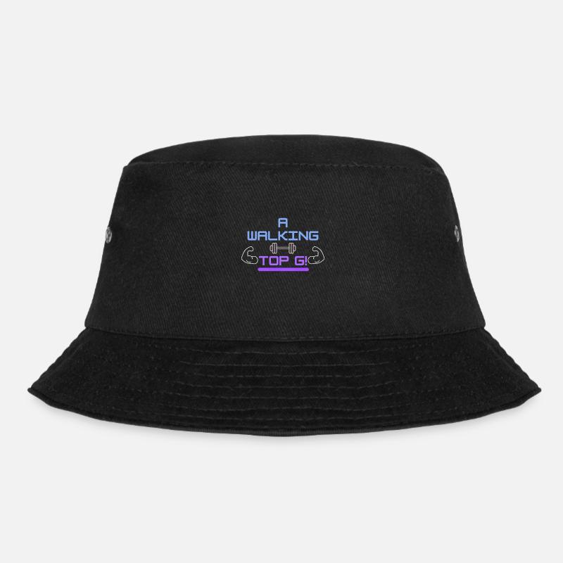 Ein wandelndes Top G! - Bucket Hat - Schwarz