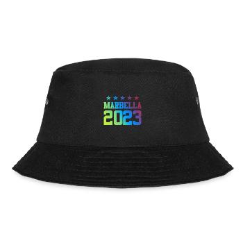 Marbella 2023 - Bucket Hat - Schwarz - Vorne - Lela (165cm)