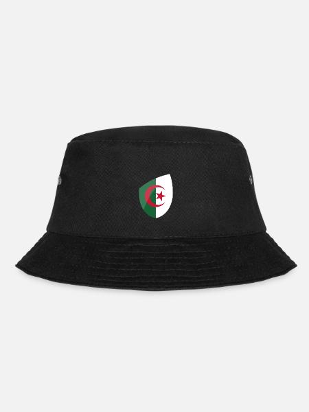 Drapeau Algérie - Bob - noir