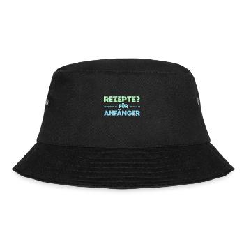Rezepte? Für Anfänger - Bucket Hat - Schwarz - Vorne - Lela (165cm)