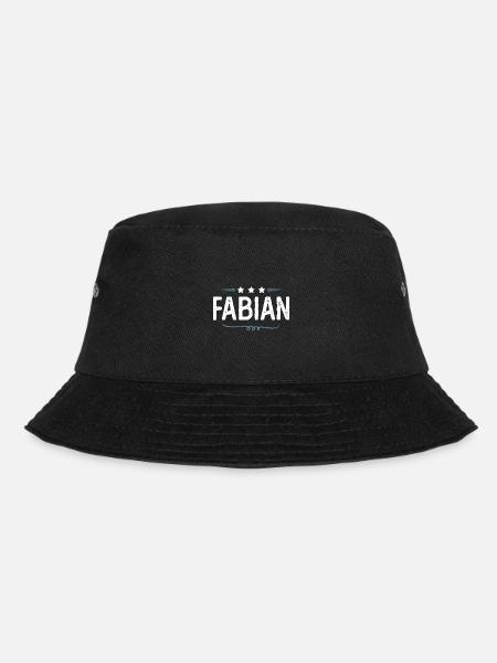 Fabian - Bucket Hat - black