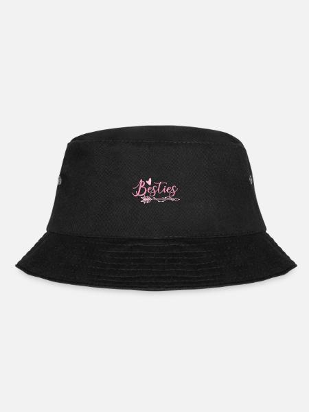 besties beste freunde - Bucket Hat - Schwarz