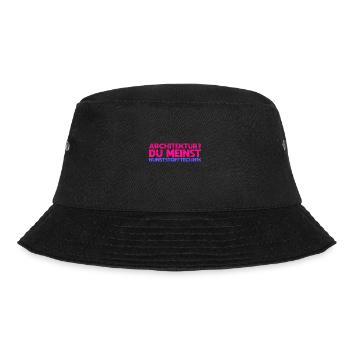 Architektur? Du Meinst Kunststofftechnik - Bucket Hat - Schwarz - Vorne - Lela (165cm)