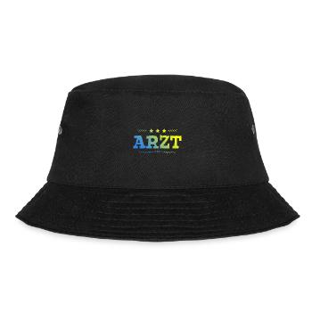 Arzt Beruf - Bucket Hat - Schwarz - Vorne - Lela (165cm)