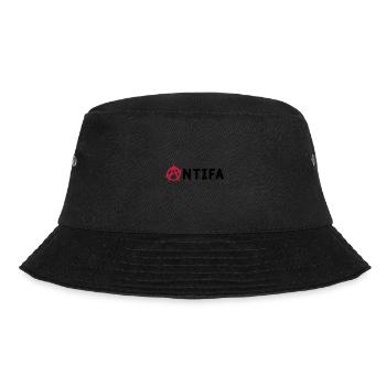 Antifa - Bucket Hat - Schwarz - Vorne - Lela (165cm)
