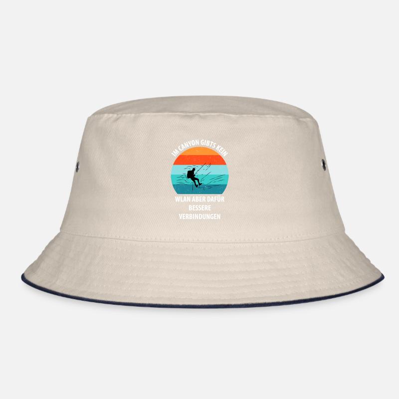 Canyoning Bergsteigen Klettern Wandern Berge Bucket Hat