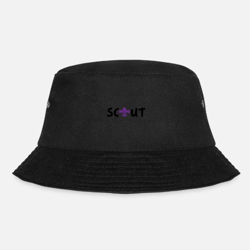 Scout / Scouting - Bucket Hat - black