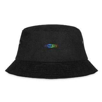 Acrylgießen - Bucket Hat - Schwarz - Vorne - Lela (165cm)