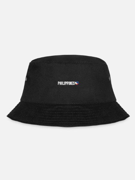 Philippines - Bucket Hat - black