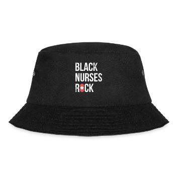 Black Nurse Rock For Den - Bucket Hat - black - Front - Lela (165cm)