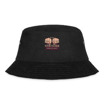 I am the feminist your father puts you in front of - Bucket Hat - black - Front - Lela (165cm)