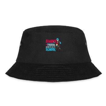 Anime Paused Forced, For Animation To School - Bucket Hat - black - Front - Lela (165cm)