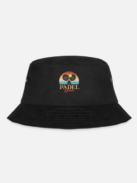 Padel Queen Padel Raquette Ball Design Pour Padel - Bob - noir