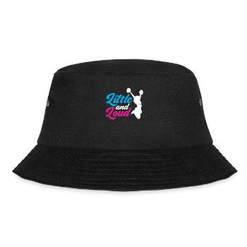 Small and loud design for cheerleaders - Bucket Hat - black - Front - Lela (165cm)