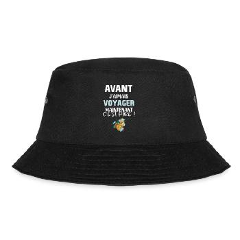 Avant j'aimais voyager maintenant c'est pire ! - Bob - noir - Devant - Lela (165cm)