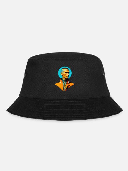 Retro Flash No43 - Bucket Hat - Schwarz