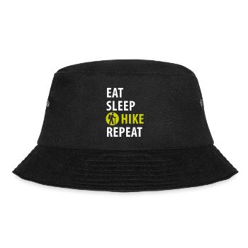 Hikers, tourists, pilgrims - Bucket Hat - black - Front - Lela (165cm)