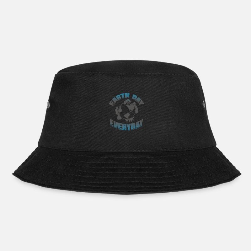 earth day umweltschutz - Bucket Hat - Schwarz