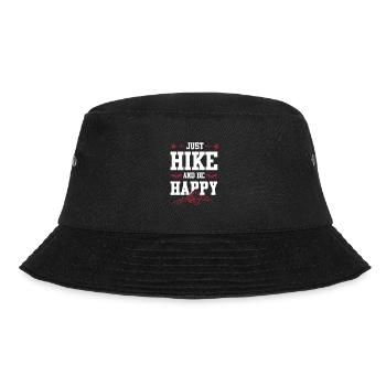 klettern happy - Bucket Hat - Schwarz - Vorne - Lela (165cm)