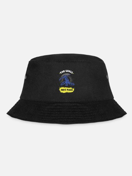 ice hockey sport goalie - Bucket Hat - Schwarz