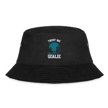 Ice Hockey Slogan - Bucket Hat - black - Front - Lela (165cm)