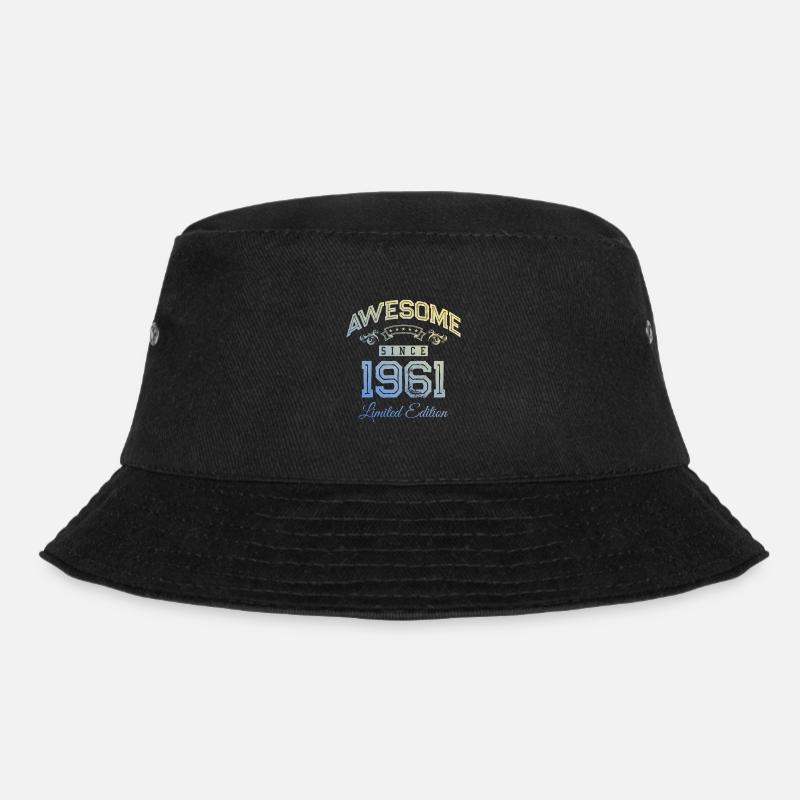 Awesome Since (1961) - Bucket Hat - black