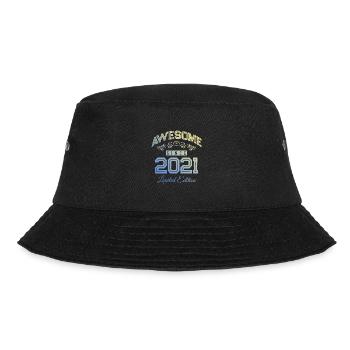 2021 awesome since - Bucket Hat - Schwarz - Vorne - Lela (165cm)