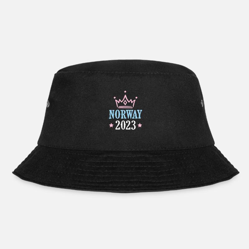 Norwegen 2023 - Bucket Hat - Schwarz