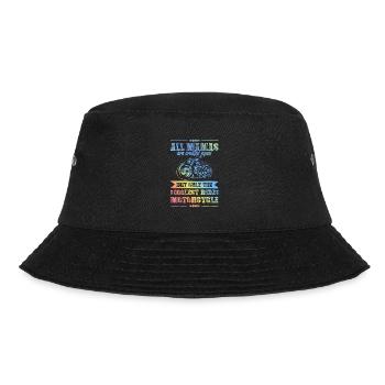Beste Mama Motorrad - Bucket Hat - Schwarz - Vorne - Lela (165cm)