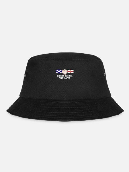 hands_across_copy - Bucket Hat - black