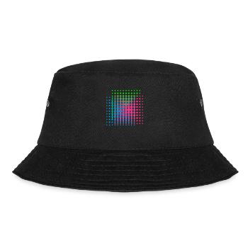 Dots II - Bucket Hat - Schwarz - Vorne - Lela (165cm)