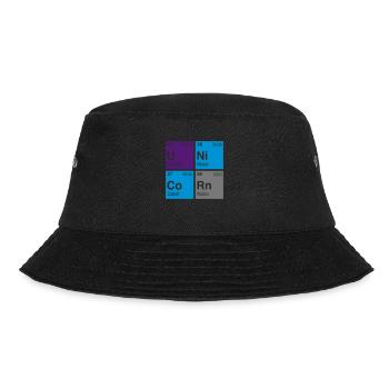 UNiCoRn Periodensystem - Bucket Hat - Schwarz - Vorne - Lela (165cm)