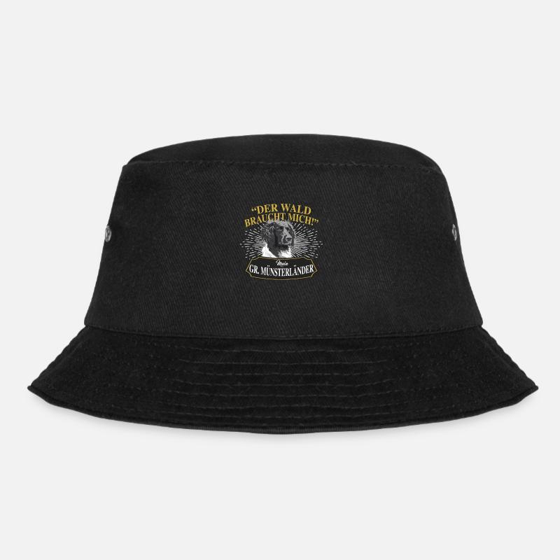 GROßER MÜNSTERLÄNDER - Bucket Hat - Schwarz