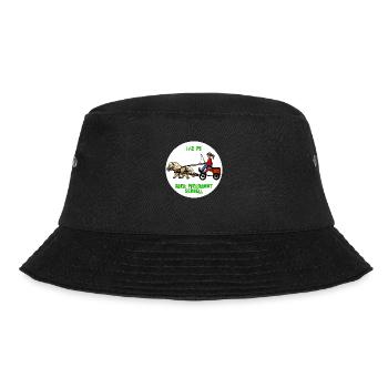 Pferdammt schnell - Bucket Hat - Schwarz - Vorne - Lela (165cm)