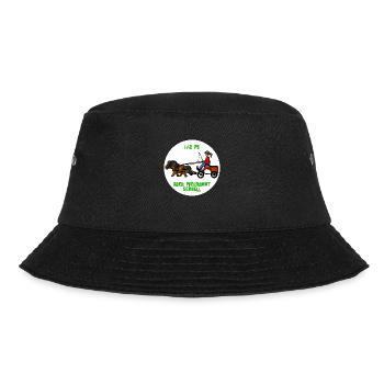 Pferdammt schnell - Bucket Hat - Schwarz - Vorne - Lela (165cm)