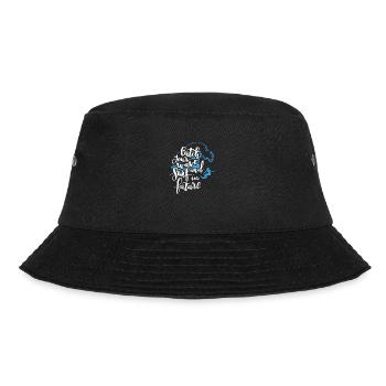Surf into the future - Bucket Hat - black - Front - Lela (165cm)