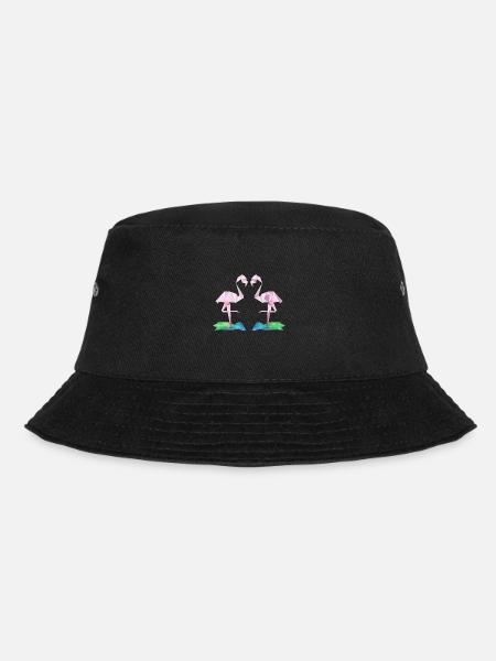 Flamingo low-poly - Bob - noir