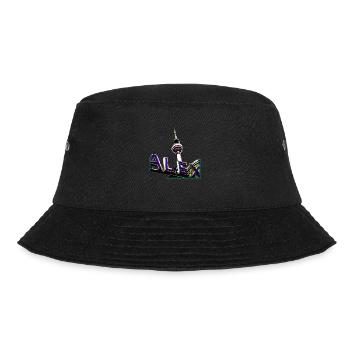 Alex Blau - Bucket Hat - Schwarz - Vorne - Lela (165cm)